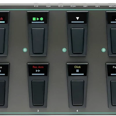 Nektar Pacer MIDI DAW Footswitch Controller with 10 Programmable Switches