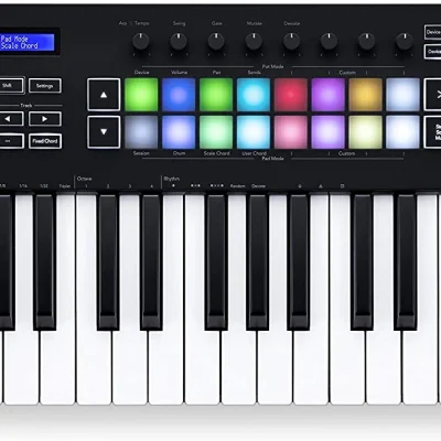 Novation Launchkey 37 MK3 MIDI Keyboard Controller with 8 Pads