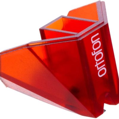 Ortofon 2M Red Turntable Stylus with Elliptical Tip for High-Precision Audio