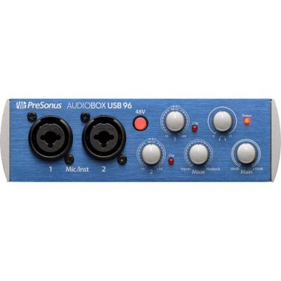 PreSonus AudioBox USB 96 Audio Interface with 24-bit 96 kHz Recording