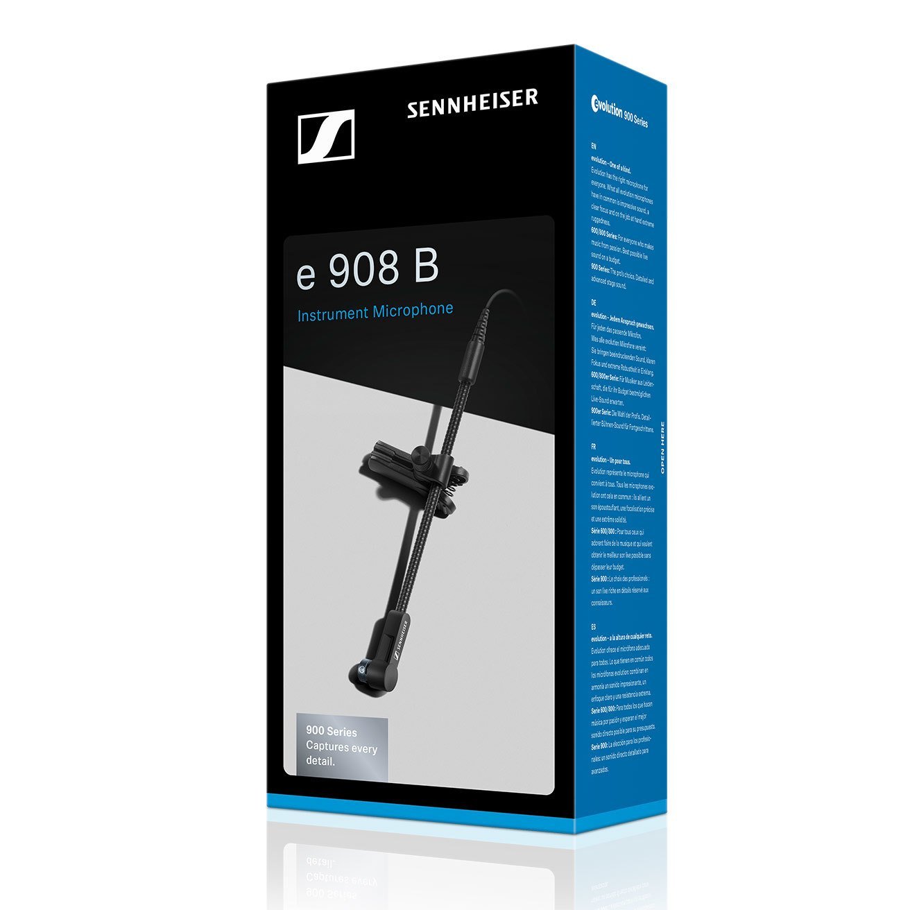 Sennheiser Condenser Microphone e 908 B with Gooseneck for Brass and Woodwind - Image 2
