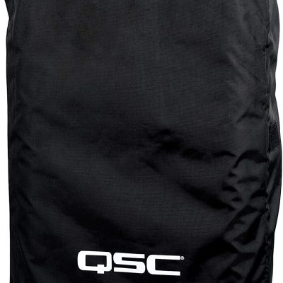 QSC CP12 Outdoor Cover for Powered Loudspeaker - Vented Fabric and Mesh for Weather Protection
