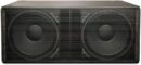 QSC Dual 18" Subwoofer GP218-SW, 140.5 dB SPL, Black
