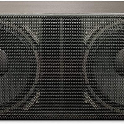 QSC Dual 18" Subwoofer GP218-SW, 140.5 dB SPL, Black