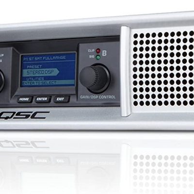 QSC GXD4 Class-D Power Amplifier with DSP, 1600W Peak, 2 Channels