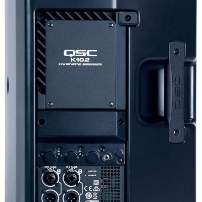 QSC K.2 Series Lock Out Cover for Powered Loudspeakers with Tamper-Proof Design