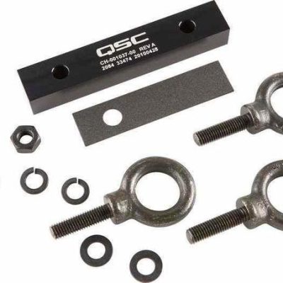 QSC Eyebolt Kit KW SUS KIT 122 with M10 Forged-Shoulder for Vertical Suspension