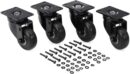 QSC Subwoofer Caster Kit (4-Pack) with 3-inch Wheels for E18SW, KLA181