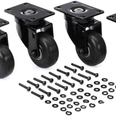 QSC Subwoofer Caster Kit (4-Pack) with 3-inch Wheels for E18SW, KLA181
