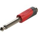 RoxTone RCA Female to 6.3mm Jack Adapter RPAN260 High-Quality Metal