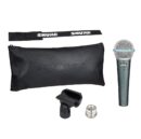 Shure BETA 58A Supercardioid Dynamic Vocal Microphone for Studio Recording