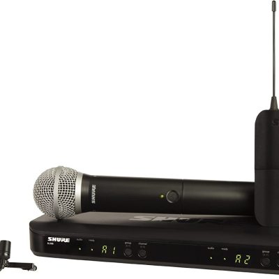 Shure BLX1288 Wireless Combo System with CVL and PG58 Mics K14 Band