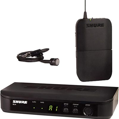Shure BLX14 Bodypack Wireless System with BLX1 Transmitter and BLX4 Receiver