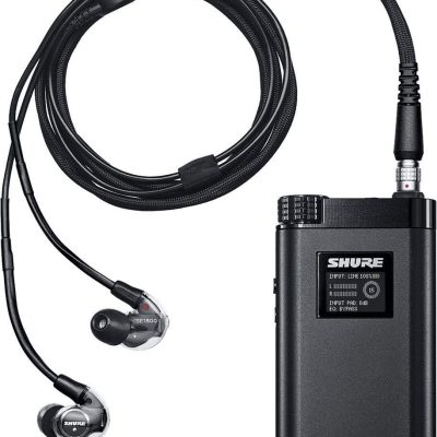Shure KSE1500 Electrostatic Earphones System with 37dB Noise Isolation (UK Version)