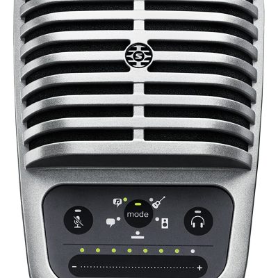 Shure Digital Condenser Microphone MV51/A with 5 DSP Modes for Mac, PC, iPhone, iPad