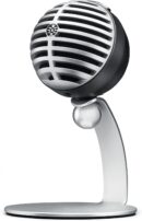 Shure MV5 Digital Condenser Microphone, Grey, with USB and Lightning Cable for iOS and PC