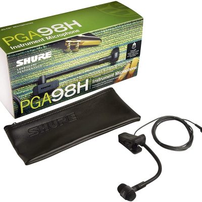 Shure PGA98H-TQG Cardioid Condenser Gooseneck Mic for Brass & Woodwind
