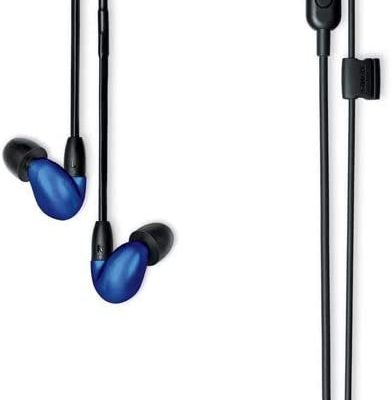 Shure SE846 Sound Isolating Earphones Blue with 4 Drivers and Noise Isolation