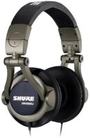 Shure SRH550DJ-E Professional DJ Headphones with 50mm Drivers and Enhanced Bass