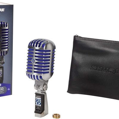 Shure Dynamic Microphone Super 55 Supercardioid 60Hz-17kHz for Vocals