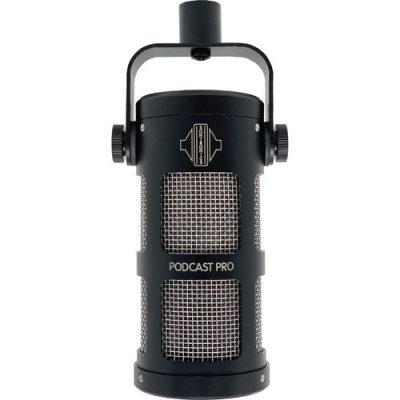 Sontronics Podcast Pro Dynamic Microphone Supercardioid - Black