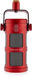 Sontronics Podcast Pro USB Dynamic Microphone Supercardioid - Red