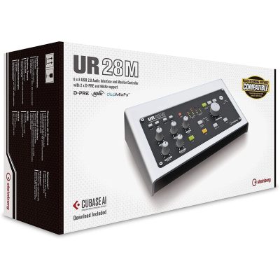 Steinberg UR28M USB Audio Interface with 4 Inputs, 6 Outputs