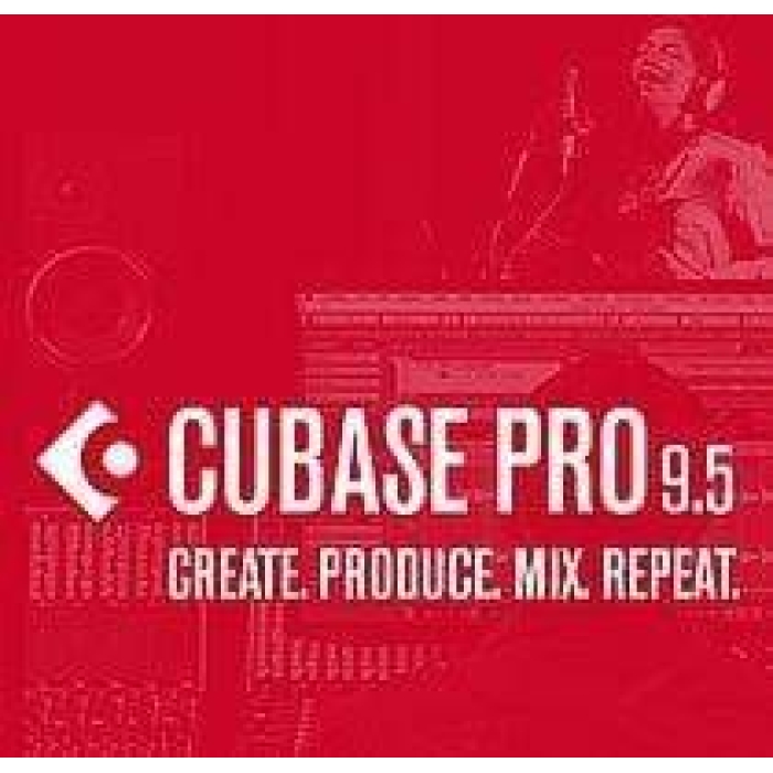 Steinberg Cubase Pro 9.5 Music Production Software, 64-bit, 192 kHz