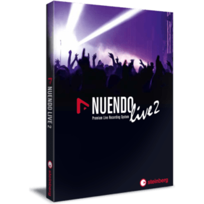 Steinberg Nuendo Live Audio Production Software 24-bit/192 kHz 64 Channels