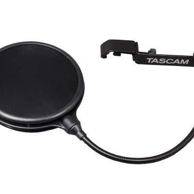 Tascam Microphone Pop Filter TM-AG1 with Dual-Layer Nylon Screen