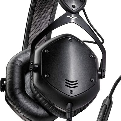 V-Moda Over-Ear Headphones LP2 Matte Black with 50mm Driver