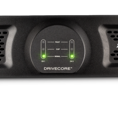 Crown XLC 2500 500W Two-Channel Power Amplifier with DriveCore Technology