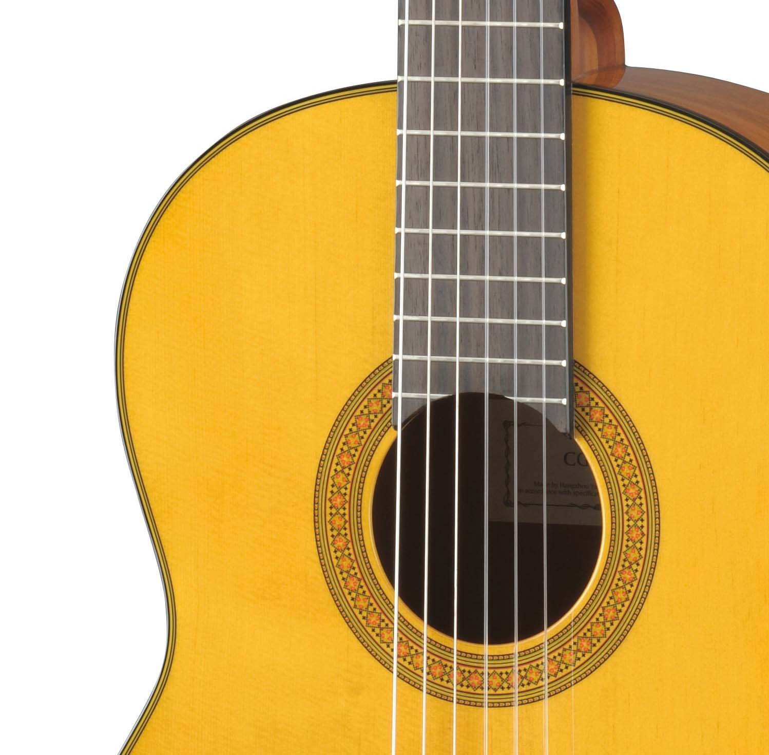 Yamaha Classical Guitar CG142S Solid Spruce Top 6-String Full-Size - Image 4