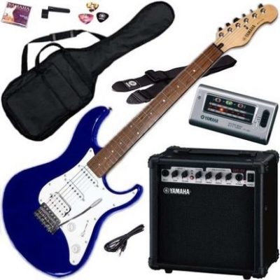 Yamaha Electric Guitar EG112GPII with Amplifier - Metallic Blue