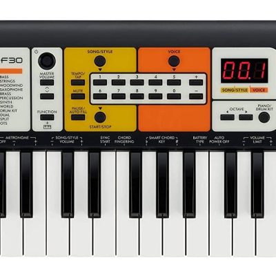 Yamaha Mini Electronic Keyboard PSS-F30 with 37 Keys for Beginners