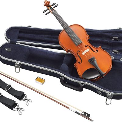 Yamaha Acoustic Violin V3SKA44 4/4 Size with Case and Bow for Beginners