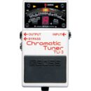 Boss TU-3 Chromatic Tuner Pedal with 21-Segment LED Meter for Guitar and Bass