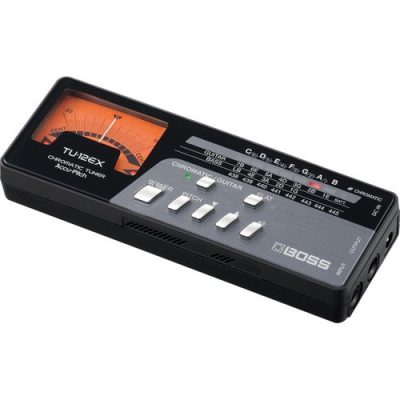 Boss Chromatic Tuner TU-12EX with Accu-Pitch for Guitar & Bass