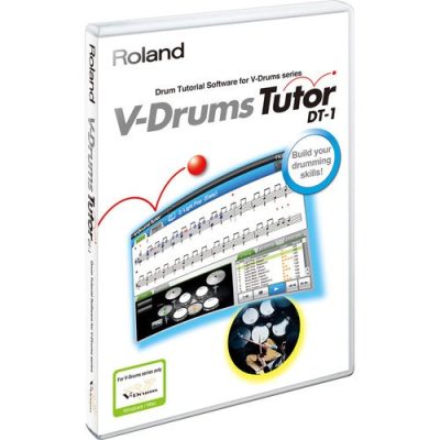 Roland V-Drums Tutor DT-1 with 60 Preset Songs and 57 Patterns for Beginners