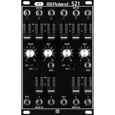 Roland System-500 521 Dual VCF Eurorack Module with HPF Settings