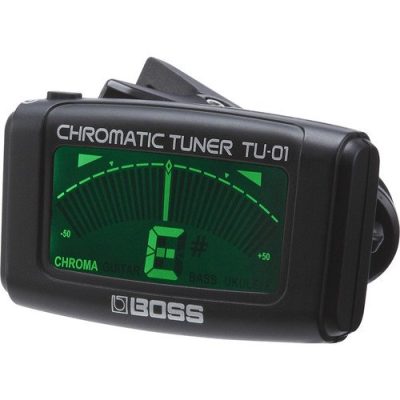 Boss Clip-On Chromatic Tuner TU-01 for Guitar Bass Ukulele