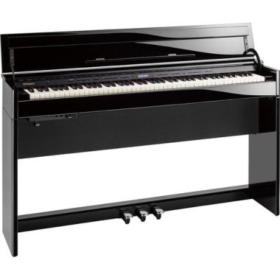 Roland Digital Home Piano DP603-PE with 88-Key PHA-50 Keyboard (Polished Ebony)