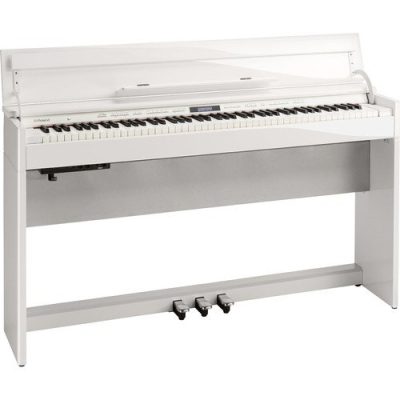 Roland Digital Home Piano DP603-PW with 88-Key Hammer Action (Polished White)