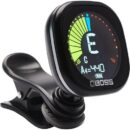 Boss Clip-On Tuner TU-05 with Color Display and Rechargeable Battery