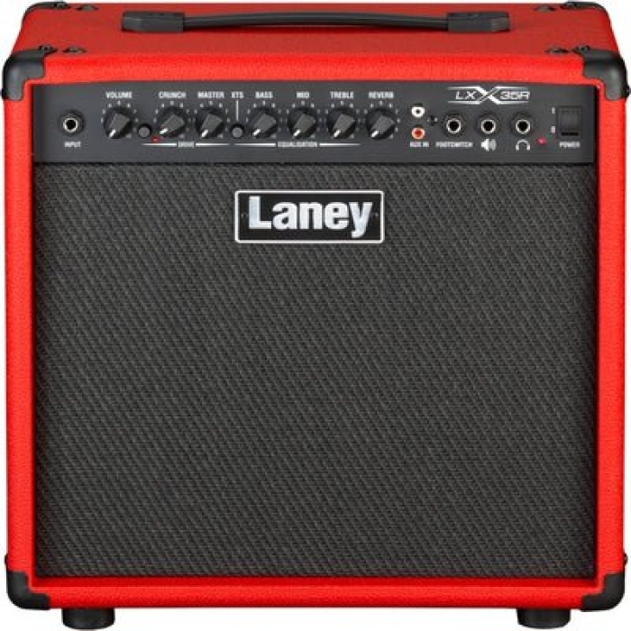Laney LX35R LX Series 30W 1x10" Guitar Combo Amplifier - Red