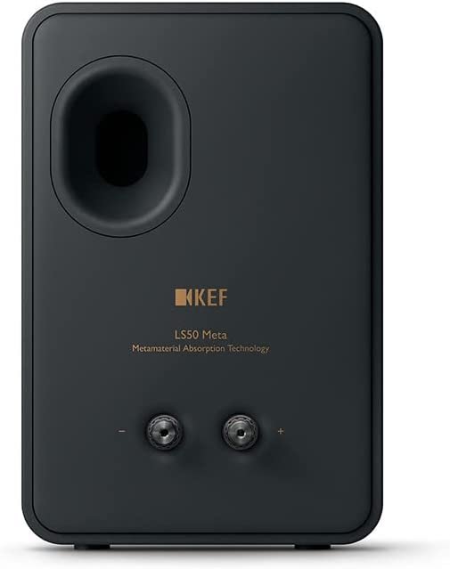 KEF LS50 Meta Highly Precise Hi-Fi Bookshelf Speakers Black - Pair - Image 4