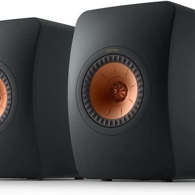 KEF LS50 Meta Highly Precise Hi-Fi Bookshelf Speakers Black - Pair