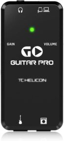 TC Helicon GO Guitar Pro Audio Interface with Midas Preamp for Guitar and Bass