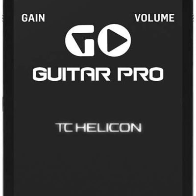TC Helicon GO Guitar Pro Audio Interface with Midas Preamp for Guitar and Bass