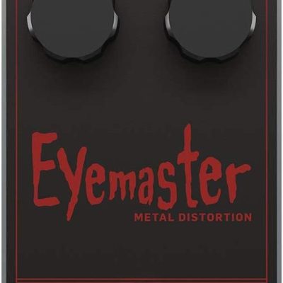 TC Helicon Eyemaster Metal Distortion Pedal with 2-Knob Design for Death Metal